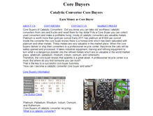 Tablet Screenshot of corebuyers.com